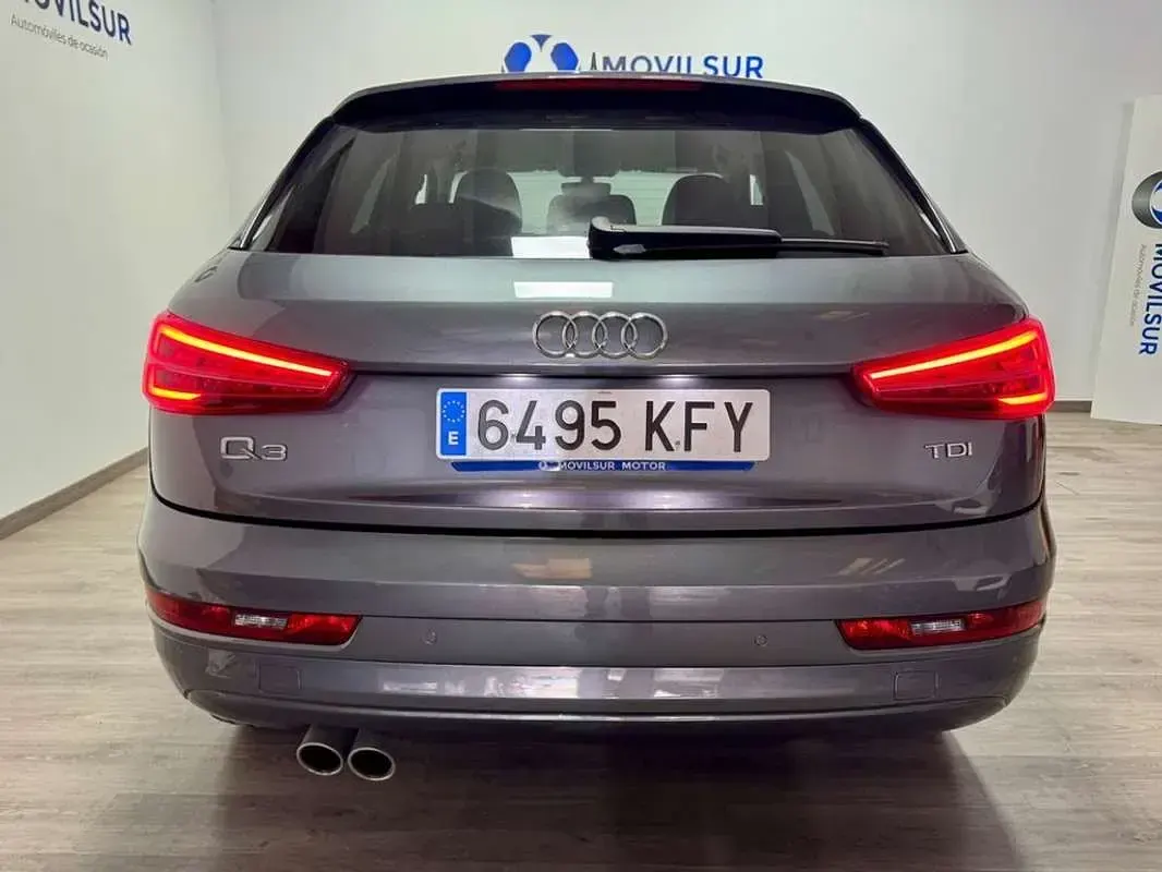 Usado Audi Q3 Design 120 CV (88 kW) 2017 Gris SUV