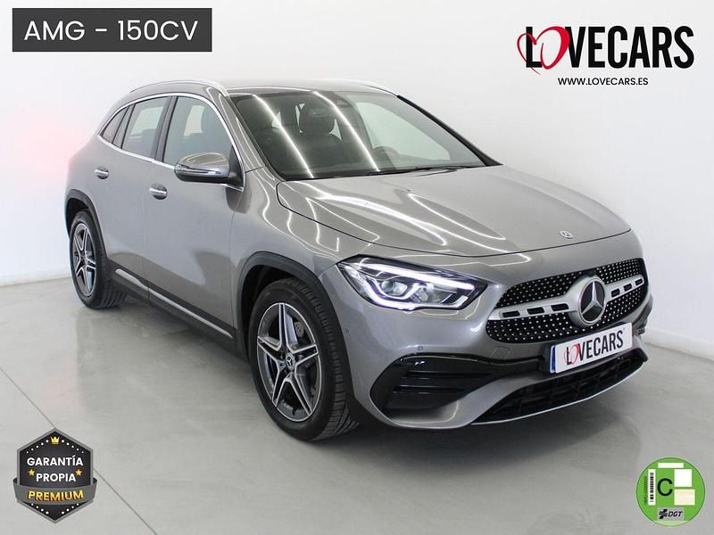 Usado Mercedes GLA200 AMG line Plus 150 CV (110 kW) 2021 Gris SUV
