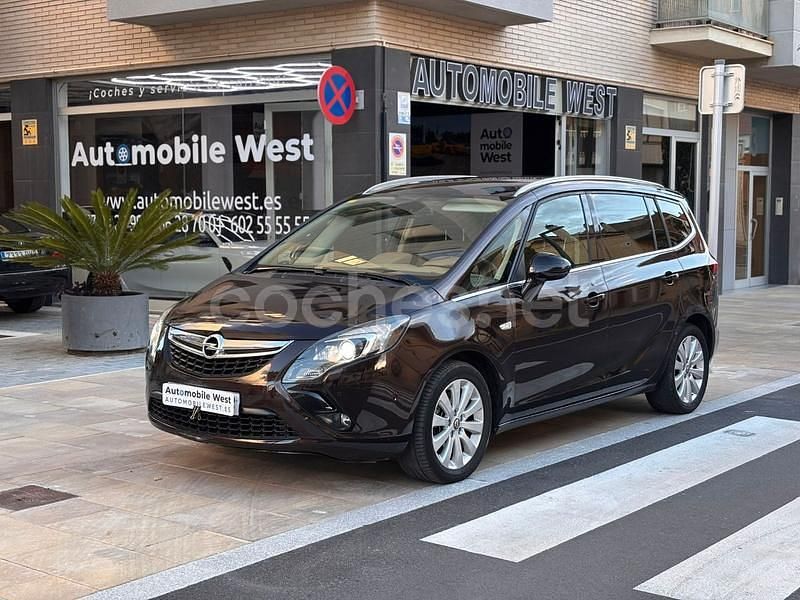 Marrón Usado 2014 Opel Zafira Tourer Excellence Monovolumen | 11.990 € (Precio justo) - Imagen 1/4