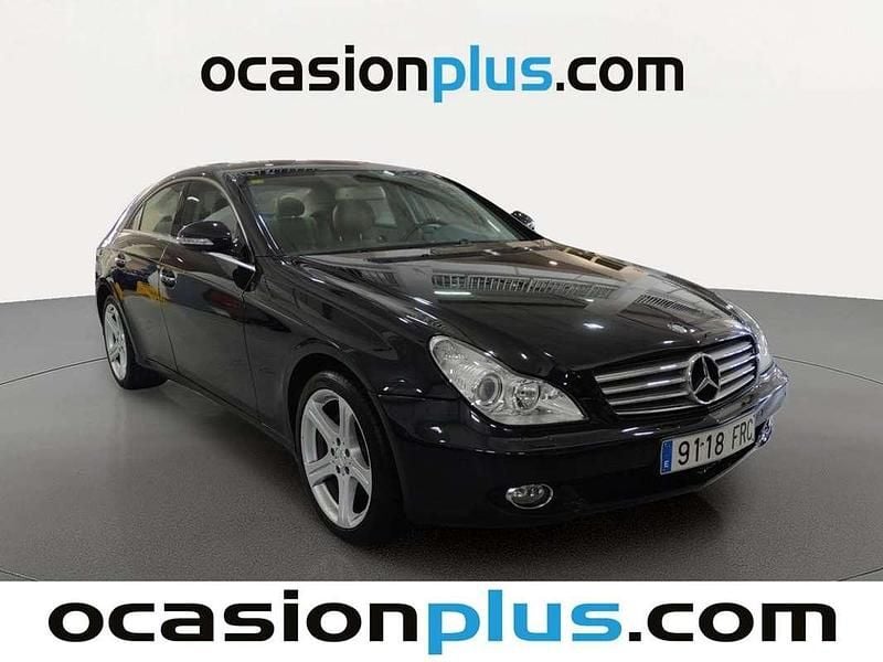 Usado Mercedes CLS350 292 CV (214 kW) 2007 Negro Coupe