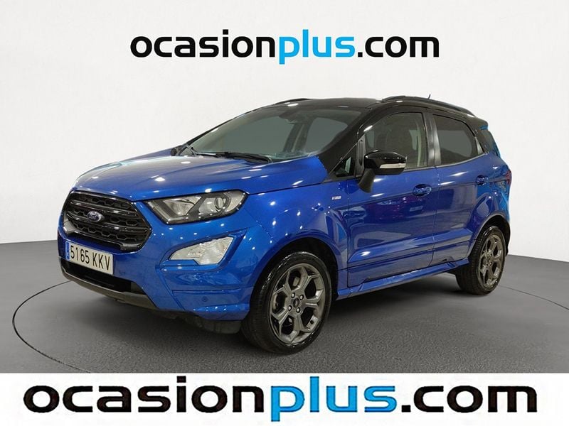 Azul Usado 2018 Ford Ecosport ST-Line SUV | 12.537 € (Precio justo) - Imagen 1/4