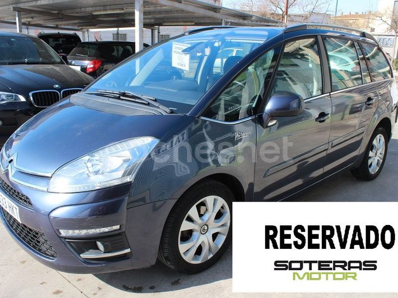 Azul Usado 2012 Citroën C4 Picasso Exclusive Monovolumen | 6590 € (Precio justo) - Imagen 1/4