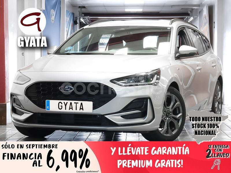Gris / plata Usado 2024 Ford Focus ST-Line Familiar | 21.990 € (Precio justo) - Imagen 1/4