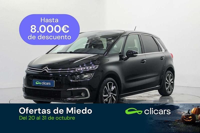 Negro Usado 2018 Citroën C4 SpaceTourer Feel Monovolumen | 8990 € (Super precio) - Imagen 1/4