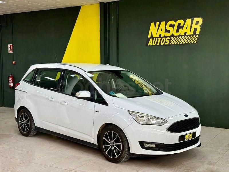 Blanco Usado 2019 Ford C-MAX Trend Monovolumen | 11.900 € (Precio justo) - Imagen 1/4