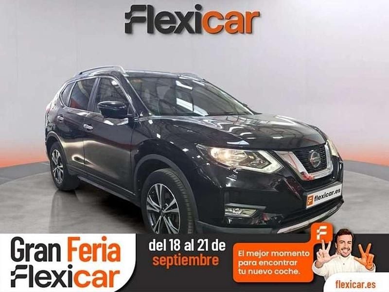 Negro Usado 2019 Nissan X-Trail N-Connecta SUV | 18.990 € (Precio justo) - Imagen 1/4