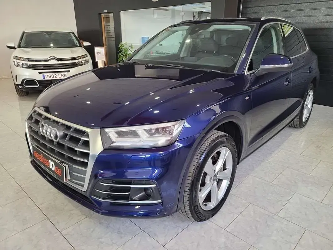 Usado Audi Q5 S-Line 190 CV (139 kW) 2017 Azul SUV