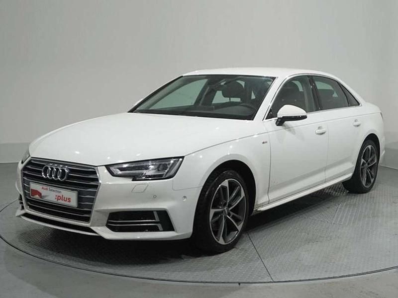 Usado Audi A4 S-Line 150 CV (110 kW) 2018 Blanco Berlina