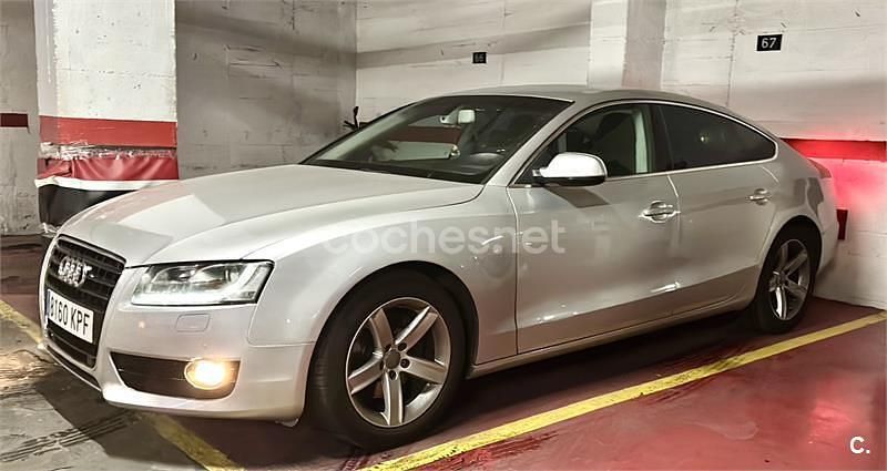 Gris / plata Usado 2011 Audi A5 Sportback Berlina | 15.000 € (Un poco caro) - Imagen 1/4