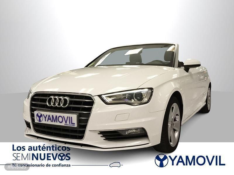 Blanco Usado 2015 Audi A3 Cabriolet Ambition Descapotable | 15.950 € (Precio justo) - Imagen 1/4