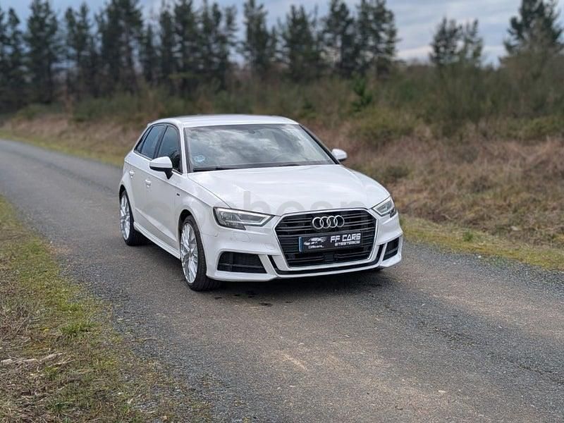 Usado Audi A3 S-Line 150 CV (110 kW) 2020 Blanco Berlina