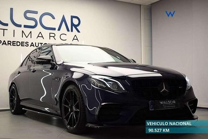 Usado Mercedes E43 AMG AMG 401 CV (294 kW) 2017 Azul Berlina