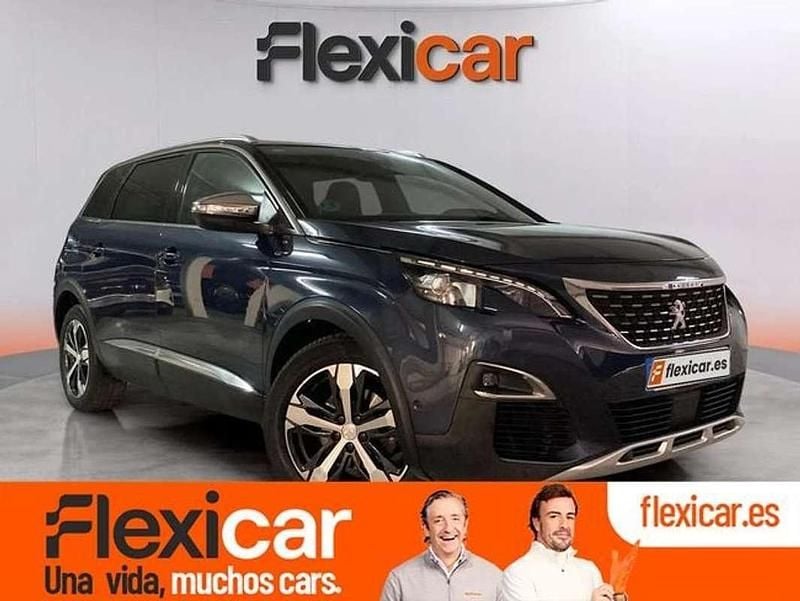 Azul Usado 2018 Peugeot 5008 GT-line SUV | 16.790 € (Super precio) - Imagen 1/4