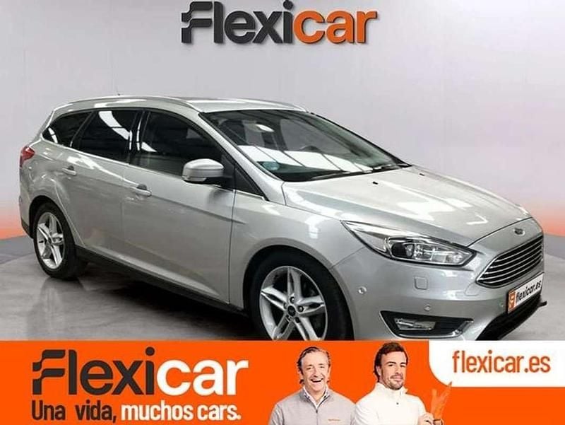 Gris Usado 2017 Ford Focus Trend+ Familiar | 10.490 € (Precio justo) - Imagen 1/4