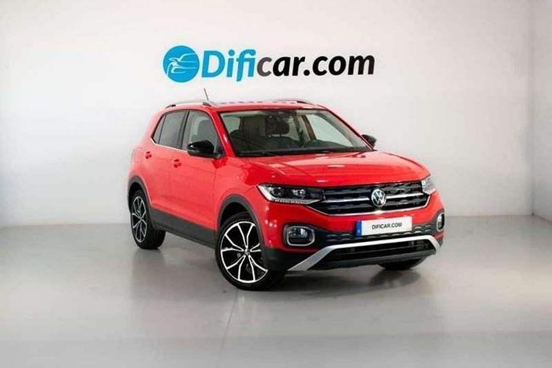Usado VW T-Cross Sportline 111 CV (81 kW) 2021 Rojo SUV