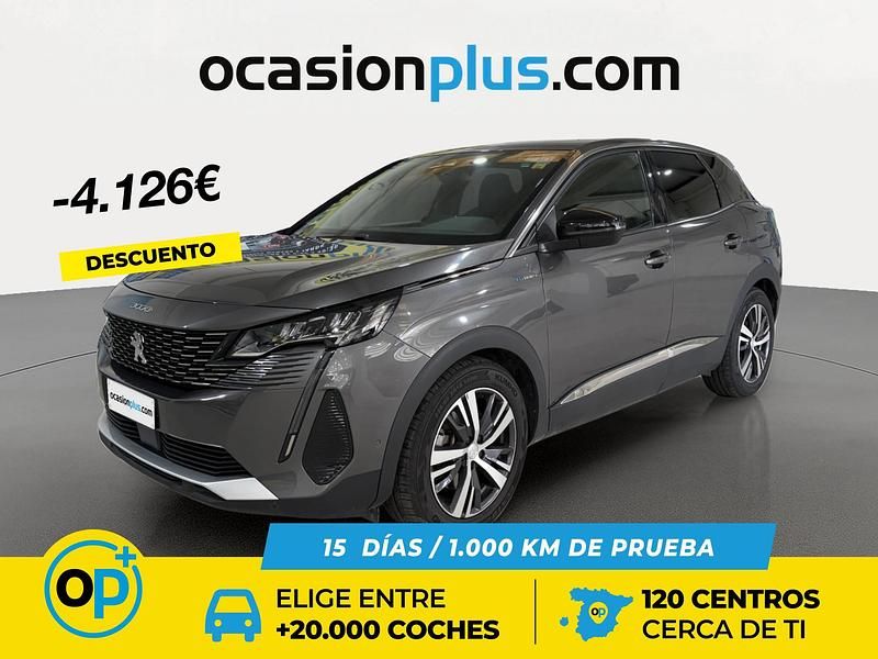 Gris Usado 2023 Peugeot 3008 Allure SUV | 22.150 € (Precio justo) - Imagen 1/4