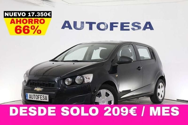 Negro Usado 2013 Chevrolet Aveo LS Berlina | 5900 € (Precio justo) - Imagen 1/4