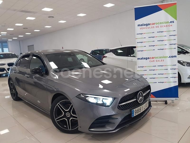Gris / plata Usado 2021 Mercedes A200 Berlina | 27.400 € (Precio justo) - Imagen 1/4
