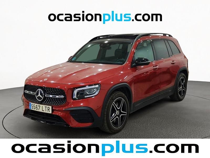 Rojo Usado 2021 Mercedes GLB220 AMG SUV | 35.900 € (Super precio) - Imagen 1/4
