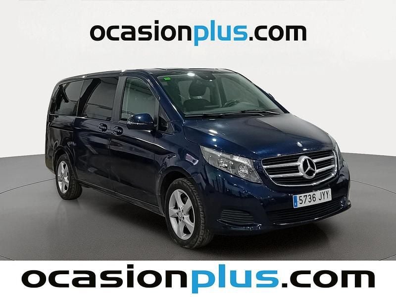 Usado Mercedes V220 Avantgarde 163 CV (119 kW) 2017 Azul Monovolumen