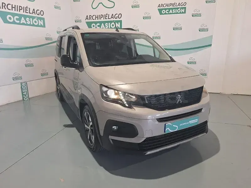 Brugt Peugeot Rifter Business-Line 130 HK (95 kW) 2021 Beige MPV