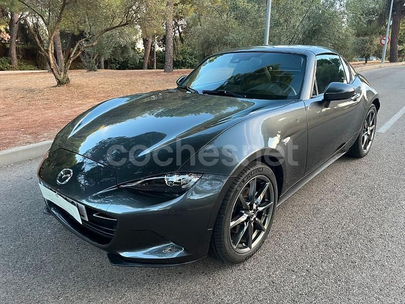 Gris / plata Usado 2020 Mazda MX5 Edition Descapotable | 28.990 € (Un poco caro) - Imagen 1/4