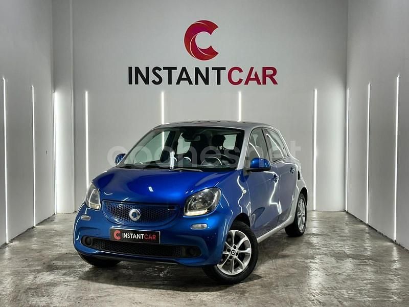 Usado Smart ForFour 90 CV (66 kW) 2017 Azul Utilitario