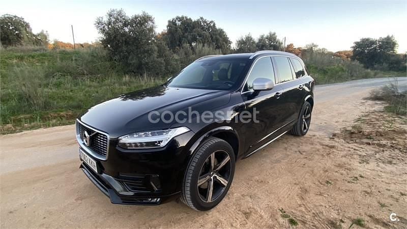 Usado Volvo XC90 R-Design 235 CV (172 kW) 2018 Negro SUV