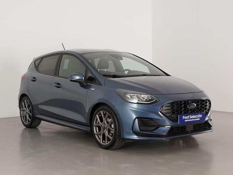 Usado Ford Fiesta ST-Line X 125 CV (91 kW) 2023 Azul Berlina
