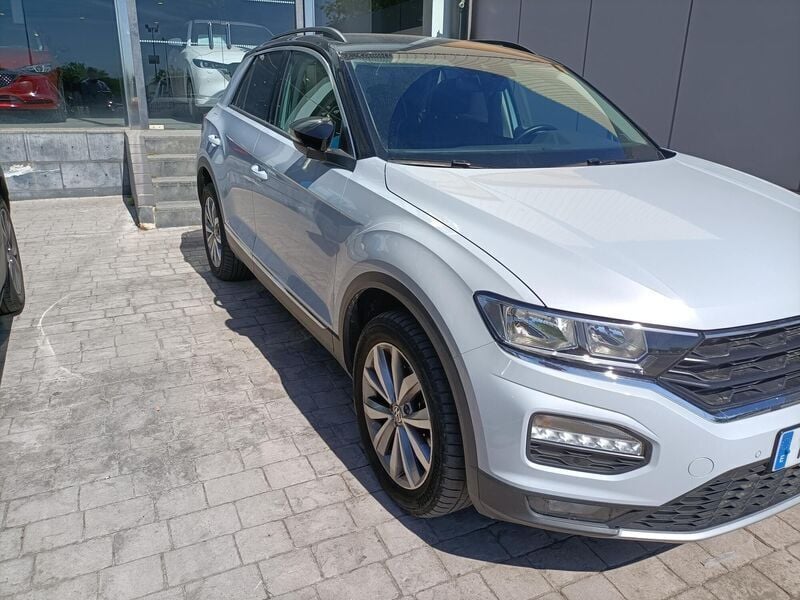 Usado VW T-Roc Advance 150 CV (110 kW) 2020 Blanco SUV