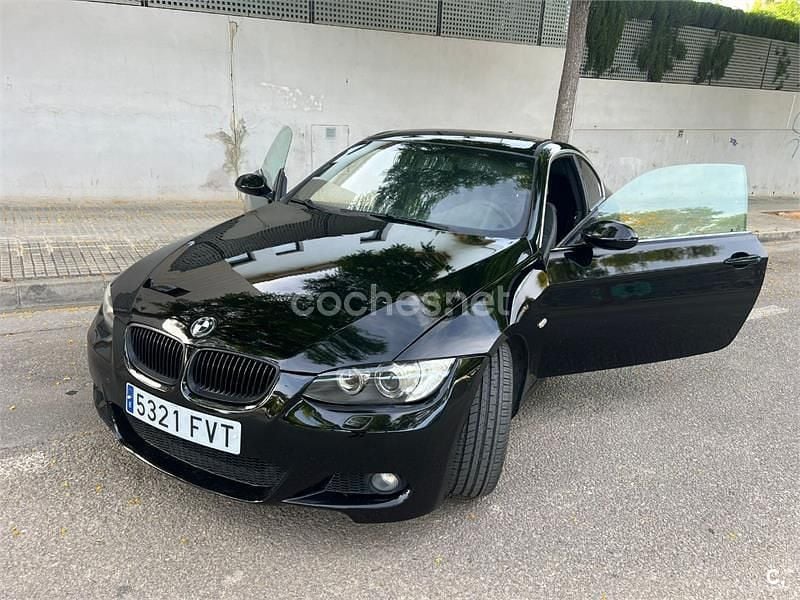 Usado BMW 320 177 CV (130 kW) 2007 Negro Coupe