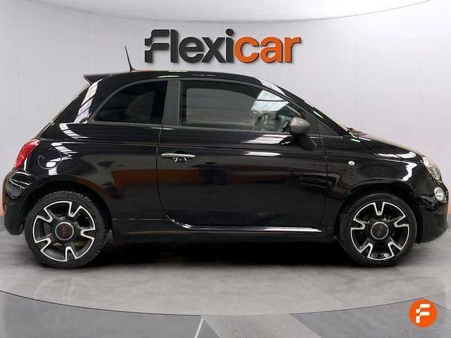 Usado Fiat 500 Lounge 69 CV (50 kW) 2018 Negro Utilitario
