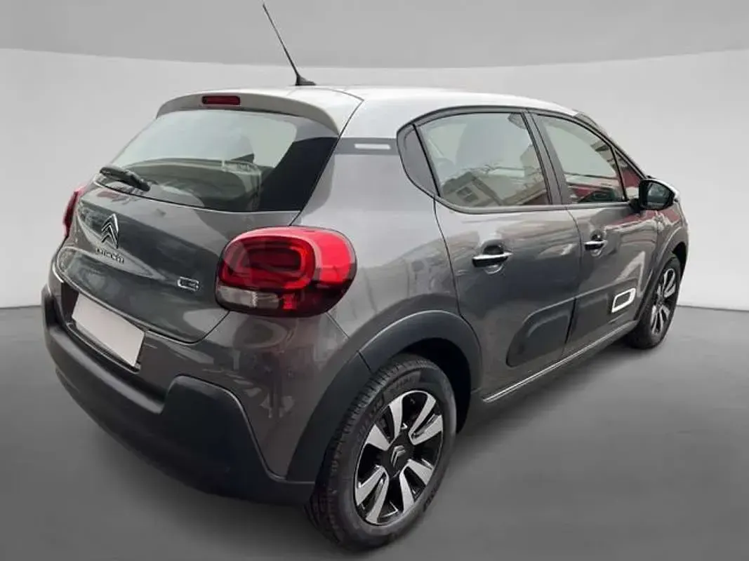 Usado Citroën C3 PureTech 83 CV (61 kW) 2020 Gris Utilitario
