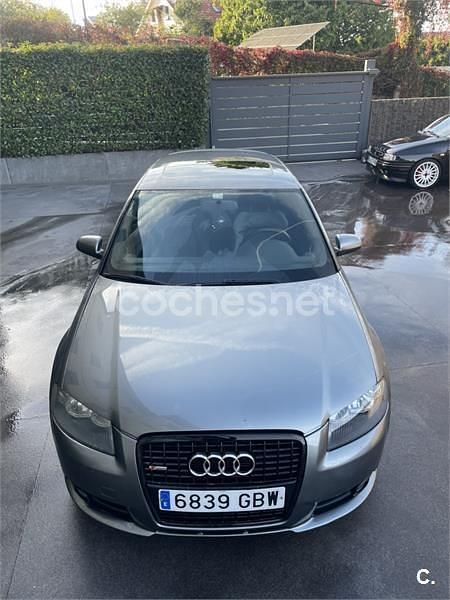 Usado Audi A3 Ambiente 105 CV (77 kW) 2008 Gris / plata Utilitario