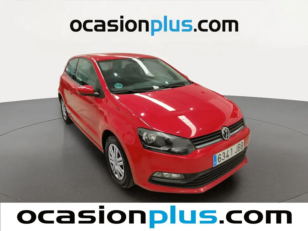 Usado VW Polo Edition 60 CV (44 kW) 2014 Rojo Utilitario