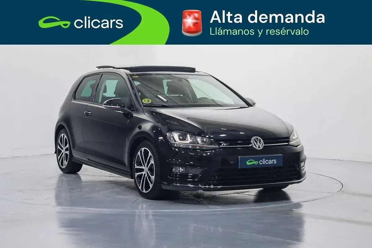 Usado VW Golf VII Sportline 150 CV (110 kW) 2014 Negro Utilitario