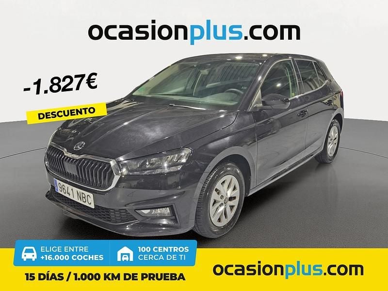 Negro Usado 2025 Skoda Fabia Selection Berlina | 20.100 € (Buen precio) - Imagen 1/4