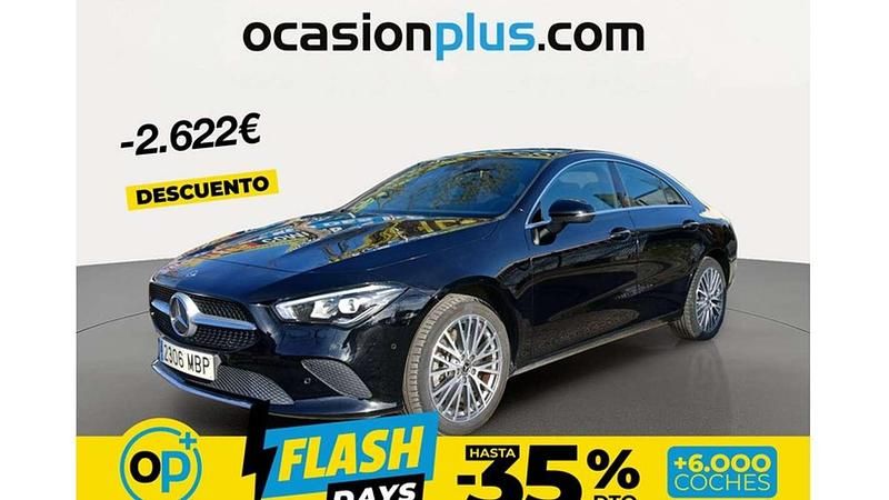 Usado Mercedes CLA250e 218 CV (160 kW) 2022 Negro Berlina