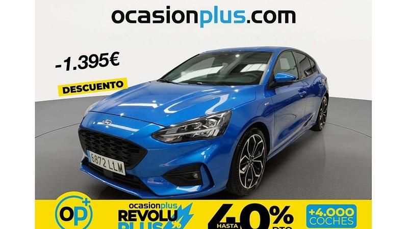 Usado Ford Focus ST-Line X 125 CV (91 kW) 2020 Azul Utilitario