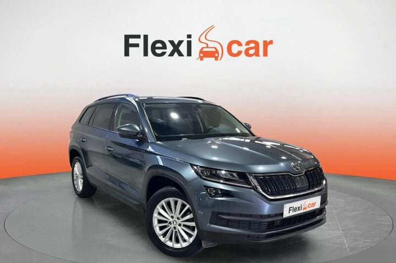 Gris Usado 2021 Skoda Kodiaq Ambition SUV | 19.490 € (Super precio) - Imagen 1/4