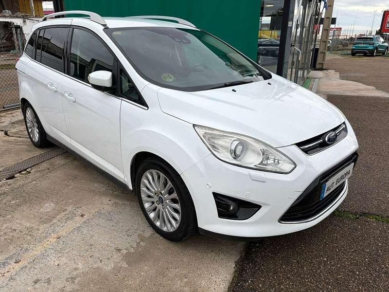 Usado Ford Grand C-Max Titanium 116 CV (85 kW) 2014 Blanco Monovolumen