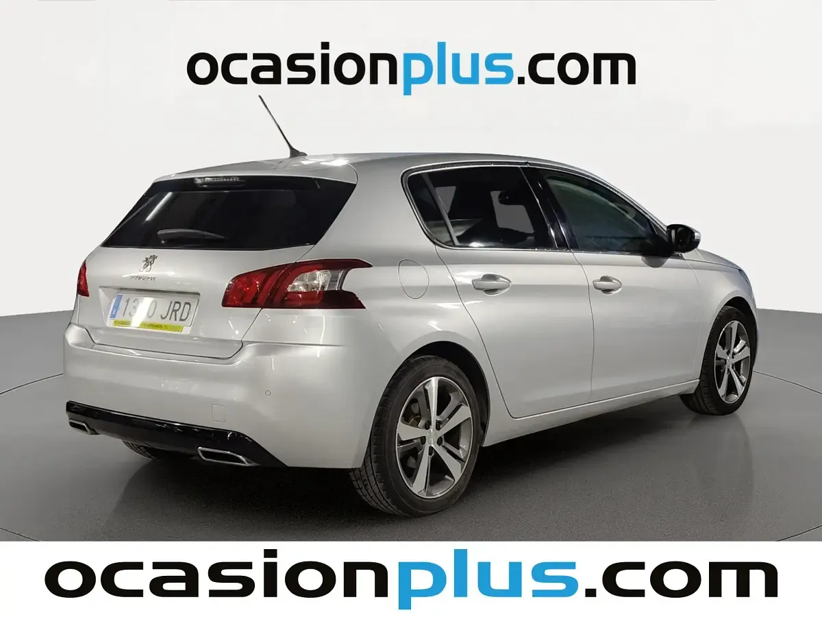Usado Peugeot 308 Allure 150 CV (110 kW) 2016 Gris plata Utilitario