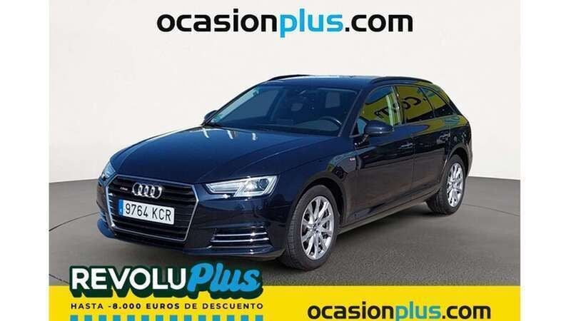 Azul Usado 2017 Audi A4 Familiar | 19.990 € (Un poco caro) - Imagen 1/4