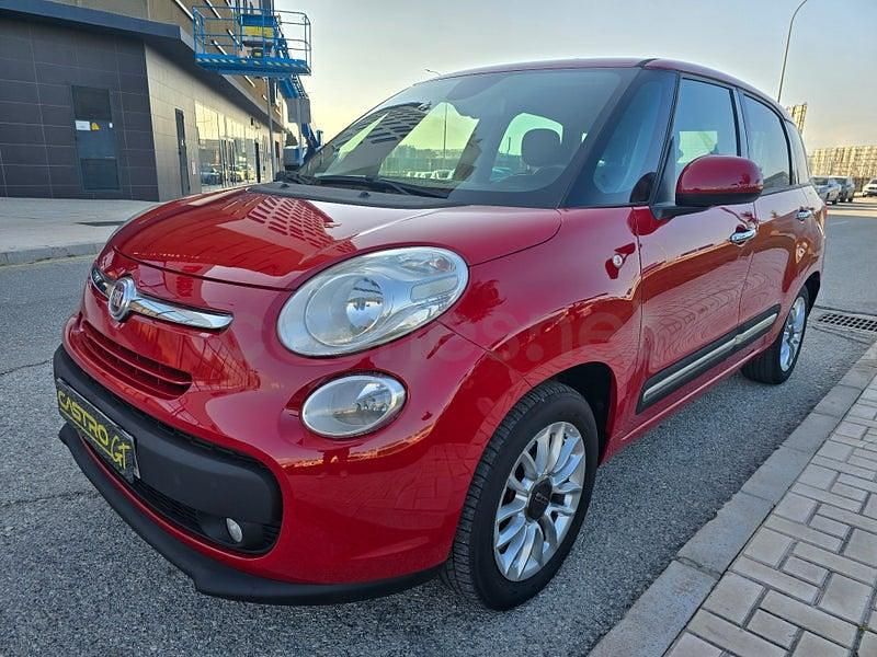 Usado Fiat 500L Living 85 CV (62 kW) 2014 Rojo Monovolumen