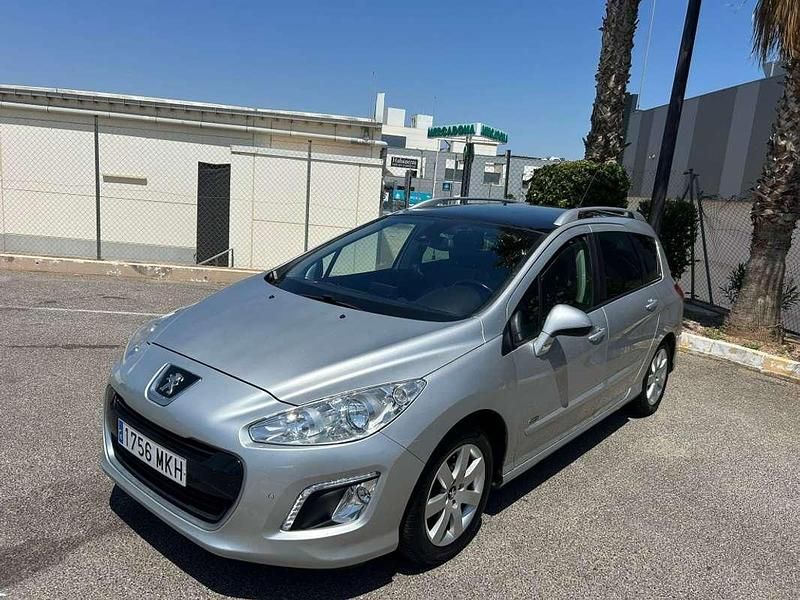 Plateado Usado 2012 Peugeot 308 SW Active Familiar | 5450 € (Super precio) - Imagen 1/4
