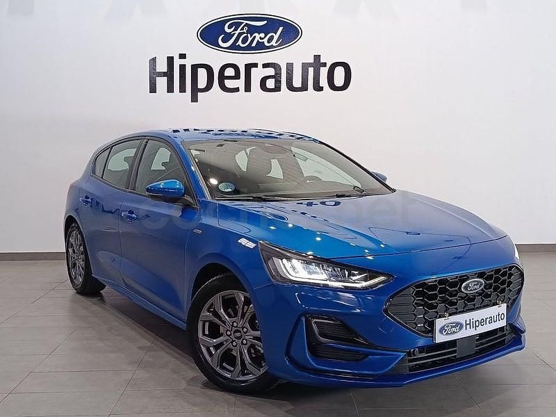 Usado Ford Focus ST-Line 125 CV (91 kW) 2023 Azul Berlina