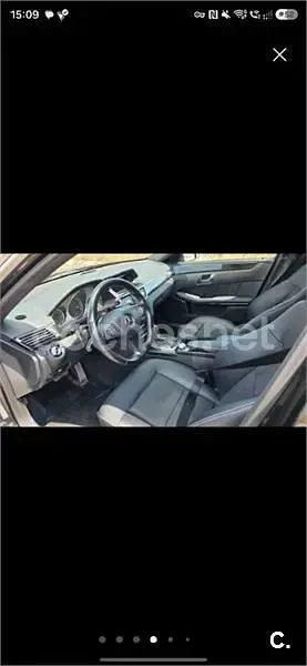 Usado Mercedes E220 Avantgarde 170 CV (125 kW) 2012 Negro Berlina