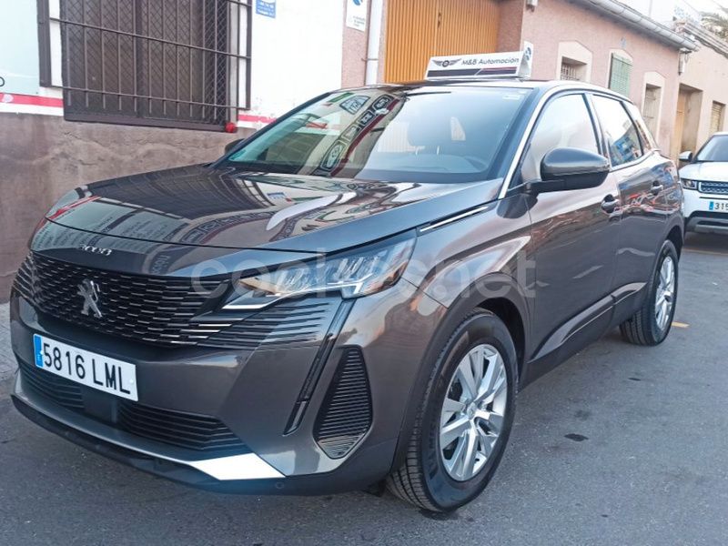 Gris / plata Usado 2021 Peugeot 3008 Active SUV | 19.200 € (Precio justo) - Imagen 1/4