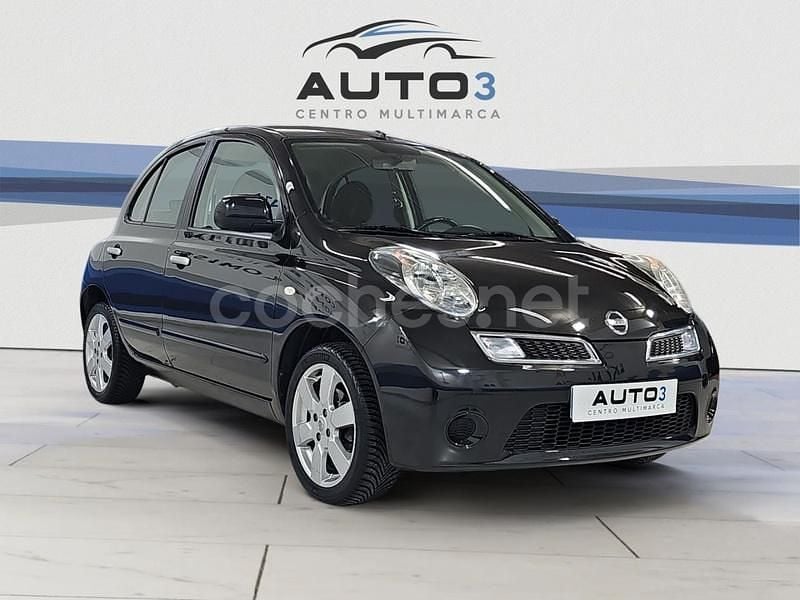 Negro Usado 2010 Nissan Micra Acenta+ Berlina | 7400 € (Precio justo) - Imagen 1/4