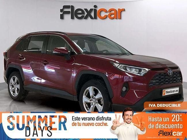 Granate Usado 2021 Toyota RAV4 Hybrid Advance SUV | 26.980 € (Precio justo) - Imagen 1/4